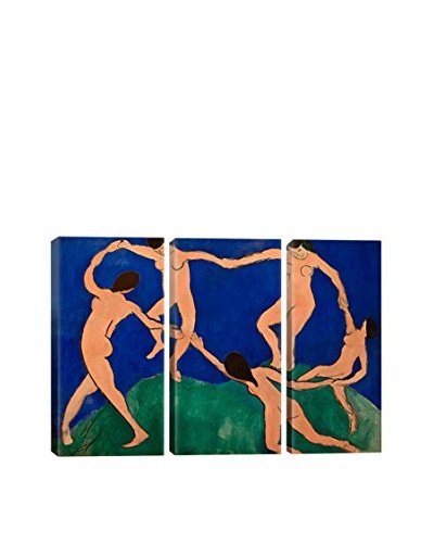 Henri Matisse The Dance I 3-Piece Canvas Print