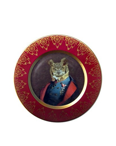 Captain Strigiformes Limited Edition Antique Wall Plate