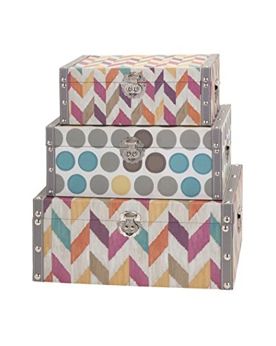 Set of 3 Confetti Boxes