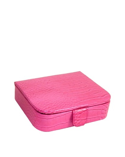 Travel Leather Jewelry Storage, Pink