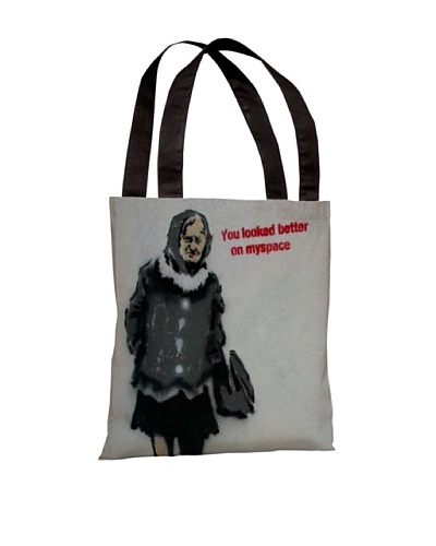 Banksy Myspace Tote Bag