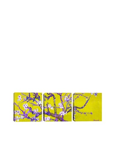 Almond Blossom by Vincent Van Gogh (Panoramic), Yellow, 48 x 16