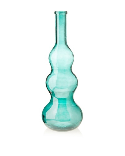 Glass 30 Vase, Teal