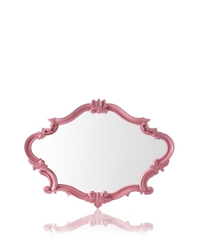 Camille Neo Baroque Mirror [Pink]