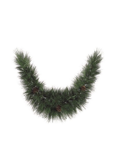 6′ Maryland Pine Swag Garland with Pinecones
