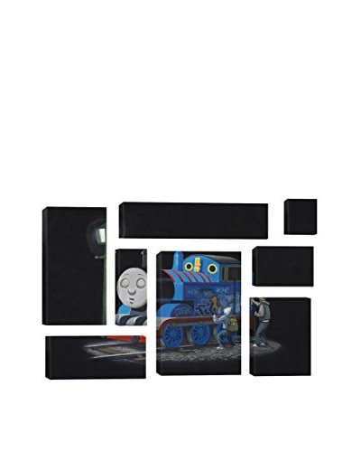 Banksy Thomas The Tank Engine 8-Piece Giclée On Canvas