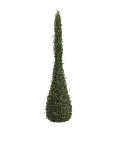 60″ Long Needle Pine Teardrop Topiary