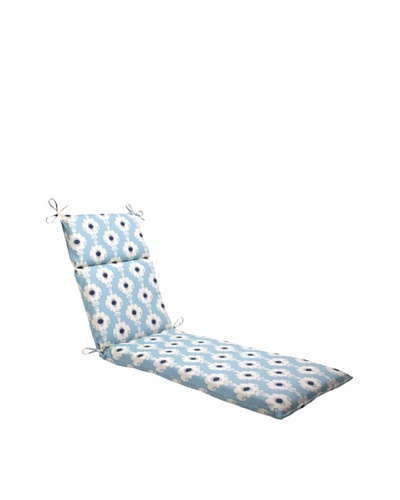 Waverly Sun-n-Shade Rise and Shine Pool Chaise Lounge Cushion [Navy/Aqua/Cream]