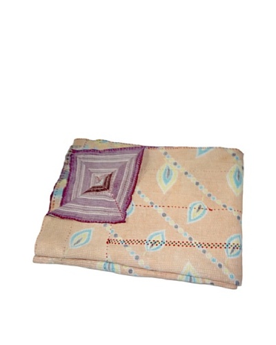 Vintage Preeti Kantha Throw, Multi, 60″ x 90″