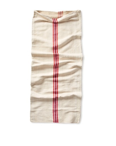Vintage Hungarian Seed Bag, Multi Stripe