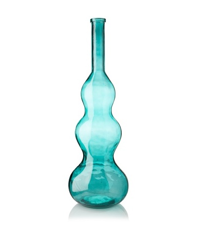 Glass 39 Vase, Teal