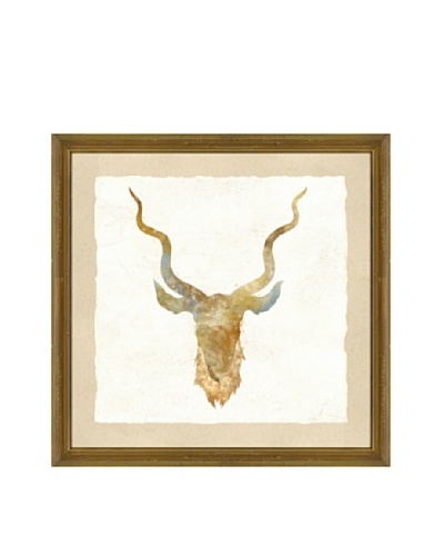 Watercolor Mammal Head Giclée Print I