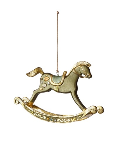 Rockinghorse Ornament, Olive