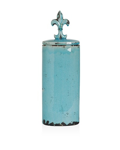 Blue Decorative Jar [Blue]