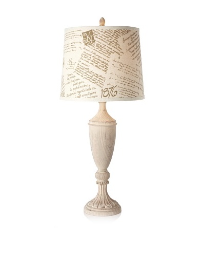 Grand Maison French Literature Table Lamp