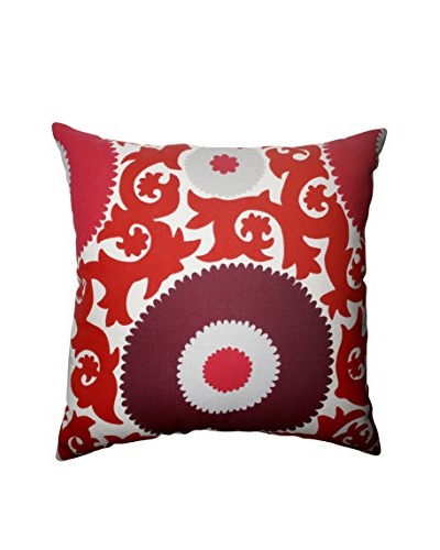 Fahri Claret Indoor/Outdoor Floor Pillow