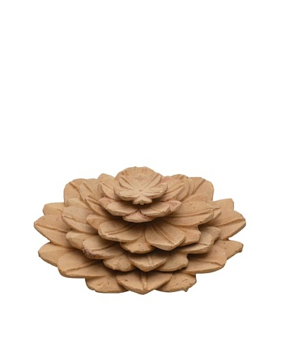 Set of 5 Lotus Flower Trays, Chiffon Yellow