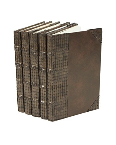 Set of 5 Exotics Collection Books, Eel/Brown