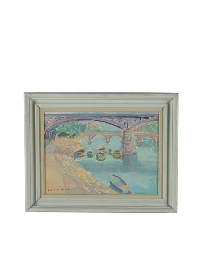 Paris 1950, Olle Wilmer Framed Artwork