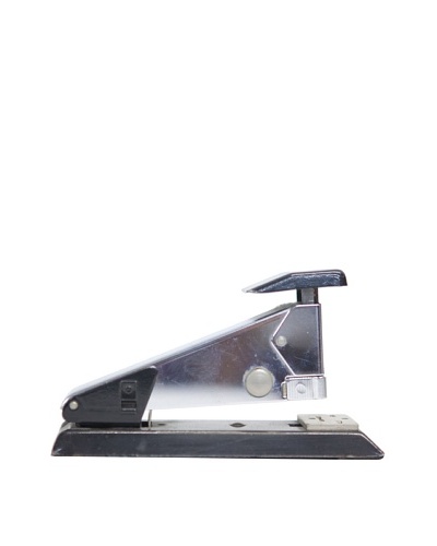 Vintage Stapler, Black/Silver