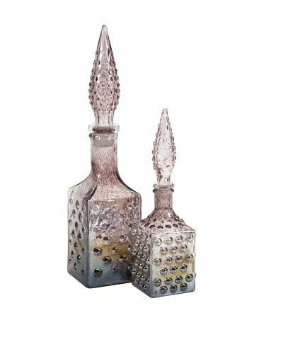 Set of 2 Barcelonia Bottles with Stopper