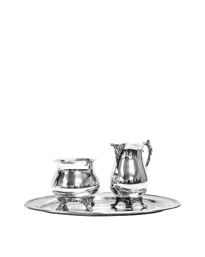 Vintage Silver Mixed Brand 3-Piece Serving Set, c.1960s