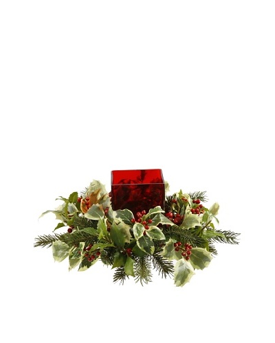 Holiday Garden Candle Ring