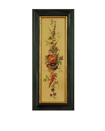 Framed Floral Reproduction Print