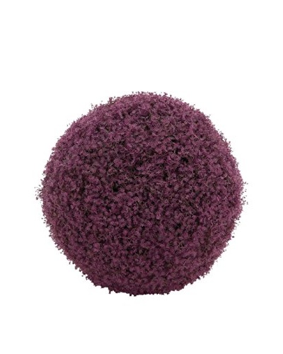 Faux Purple Flower 16Filler Ball