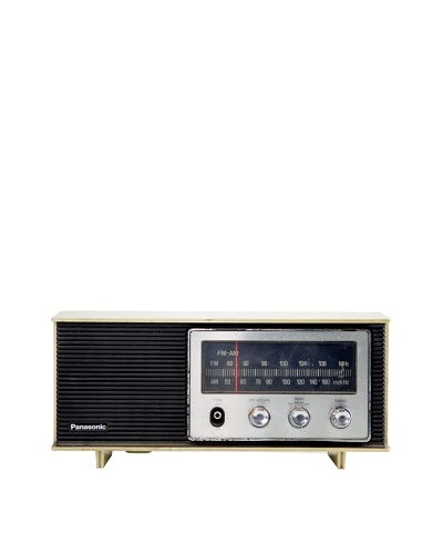 Vintage Panasonic Radio, Tan