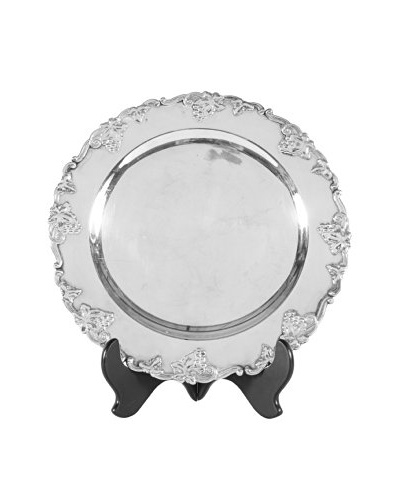 Danish Silver Plate Platter, Silver