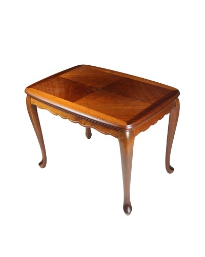 Matched Mahogany End Table, Brown