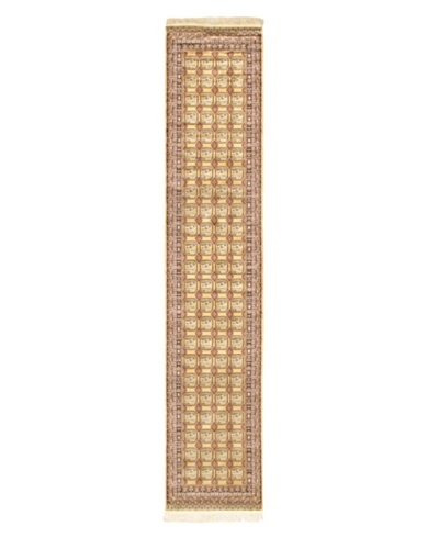 Persian Traditional Rug, Light Gold, 2' 2 x 11' 2 Runner