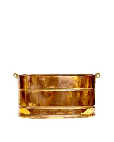 Vintage Copper Wash Basin, c. 1900s