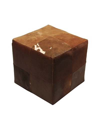 Santiago Ottoman, Brown/White