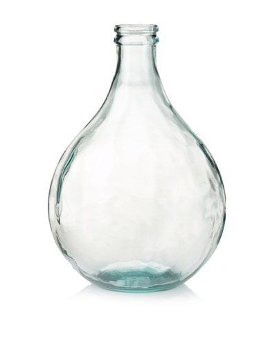 Glass 16.5 Vase, Light Green