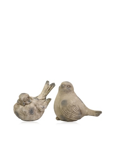 Set of 2 Della Oversized Bird Statuary