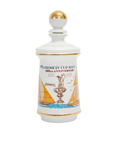Circa 1970's America's Cup Race 100th Anniversary 1870-1970 Decanter
