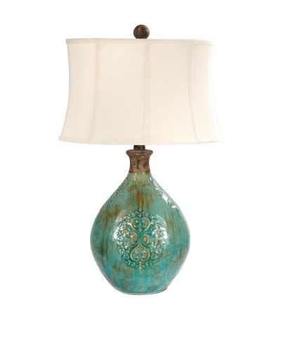 Linnet Table Lamp, Azure BlueAs You See