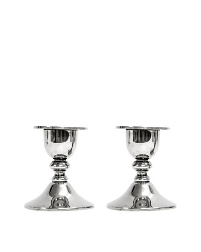 Vintage Sterling Silver Candlestick Holders, c.1950s