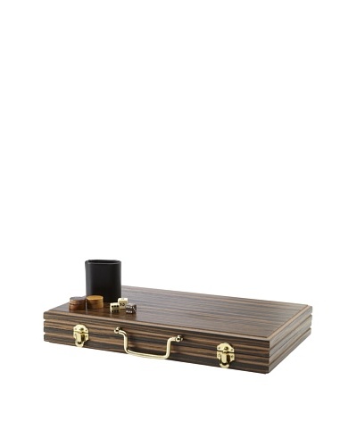 Wood Backgammon Set, Wenge