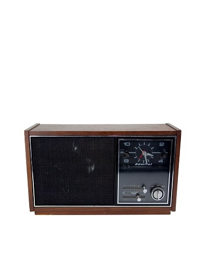 Vintage Admiral Radio, Brown