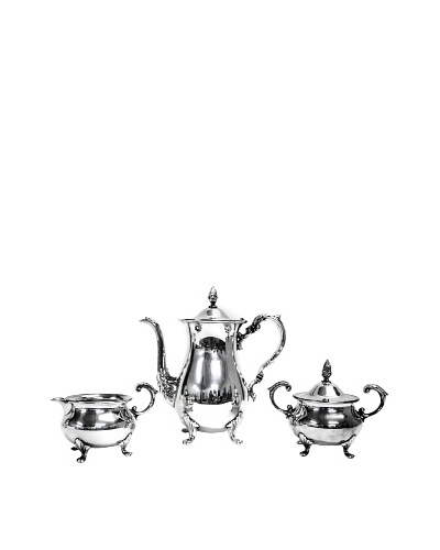 Vintage International Silver Company 3-Piece Coffee Service, c.1950S