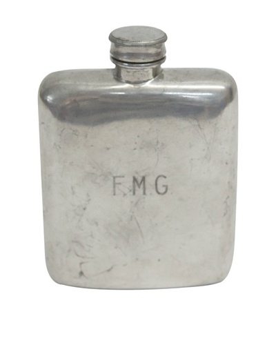 Vintage Circa 1920 Flask with “F.M.G.” MonogramAs You See