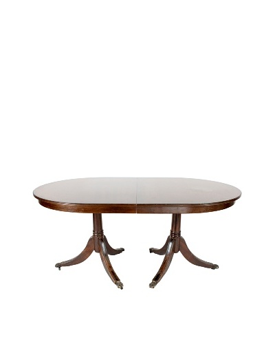 English Mahogany Dining Table, C.1940’s