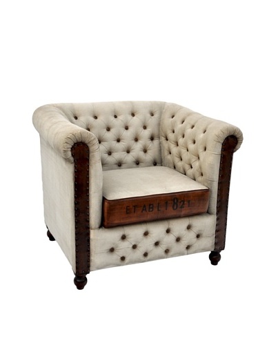 Hudson Club Chair, Natural