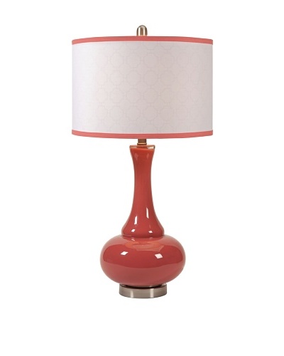 Essentials Glass Table Lamp, Melon Sorbet