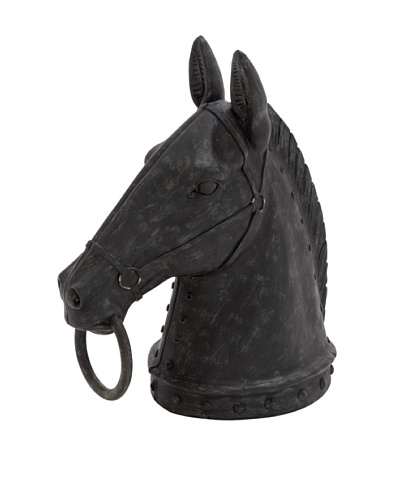 Horse Head Towel Holder I