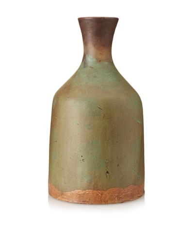 Terracotta Bottle Vase