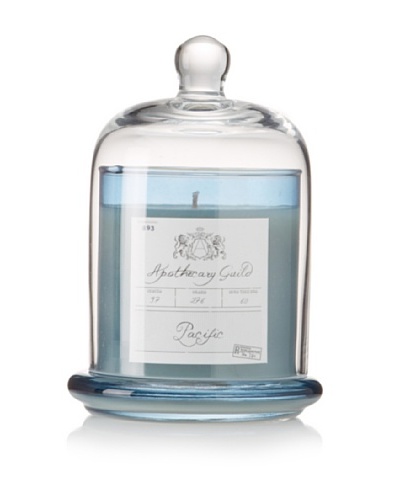 Apothecary Guild Candle Jar with Glass Dome, Pacific, Medium